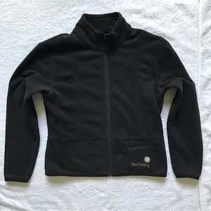 Gear for sports soft and cozy black fitted full zip sweater